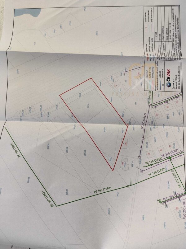 Investiční pozemek pro stavební firmu – 4 836 m², Dívčice