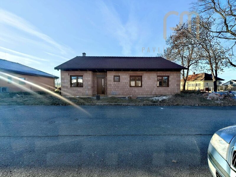 Novostavba rodinného domu 4+1, 134 m2, zahrada 490m2