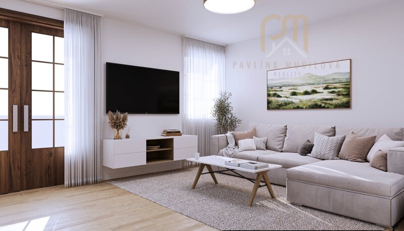 Prodej nemovitosti s projektem přestavby na 9 bytových jednotek, Frýdava u Lipna, pozemky 1 191 m²