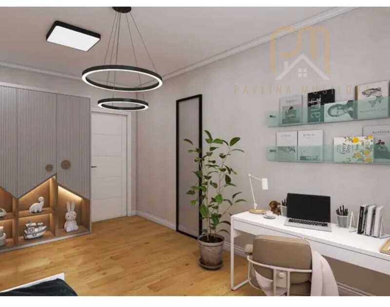 Moderní podkrovní 4kk 99 m2 s terasou a výhledem