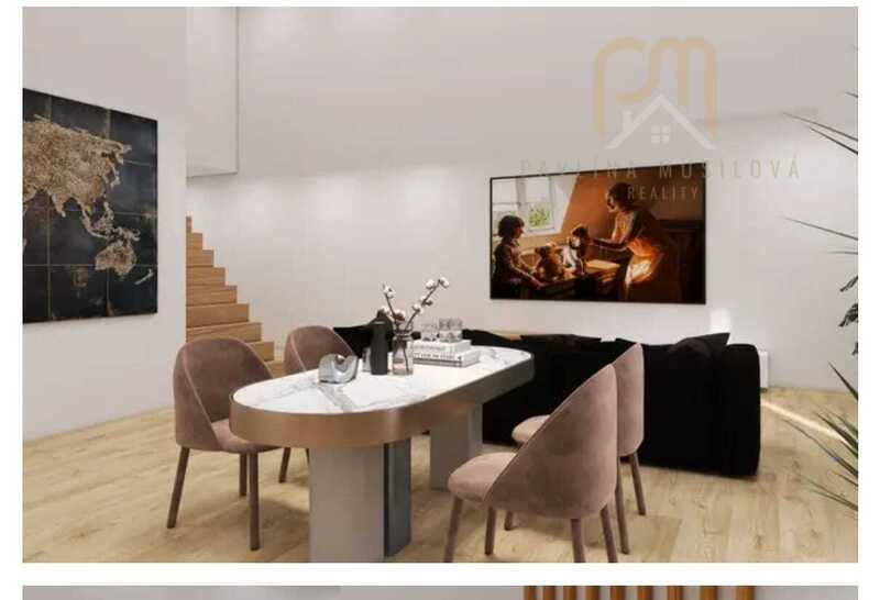 Moderní podkrovní 4kk 99 m2 s terasou a výhledem